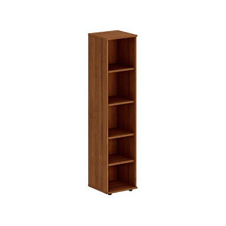 Престиж Исп.33 Стеллаж узкий высокий (47x46x203) Темный орех