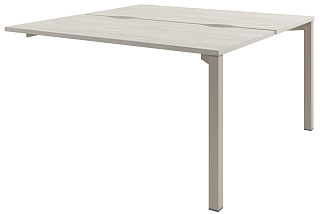 Solution D-413 Бенч-система столов-тандемов на металлокаркасе 1400*1432*750