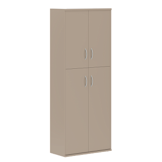 Imago СТ-1.8 Шкаф с глухими дверьми  770х365х1975 Мокачино