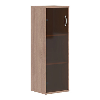 Imago СУ-2.4  Шкаф колонка со стеклянной дверью 406*365*1200 Ясень шимо