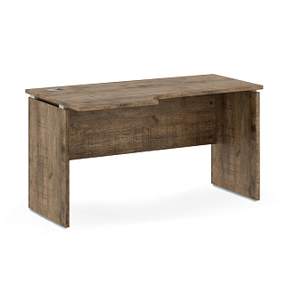 Vasanta V-36 л/п Стол письменный 1600/524*780/600*750 Дуб Самдал