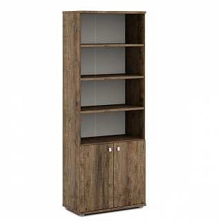 Vasanta V-604 Шкаф полуоткрытый 820*440*2195 Дуб Самдал