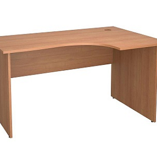 42.47 Стол эргономичный правый 135*90*60 Миланский орех