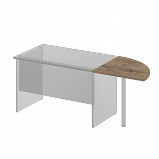 Vasanta V-83 Столешница угловая 730*730*25 Дуб Самдал