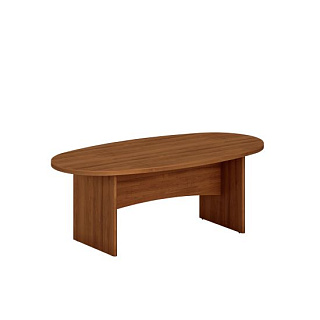 Престиж ТЖ 136 Стол для переговоров овальный (206x103x75) 20* Темный орех