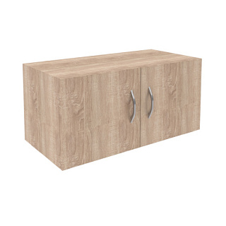 Simple SA-770.1 Антресоль широкая с глухими дверьми 770х375х370 Дуб Сонома Светлый