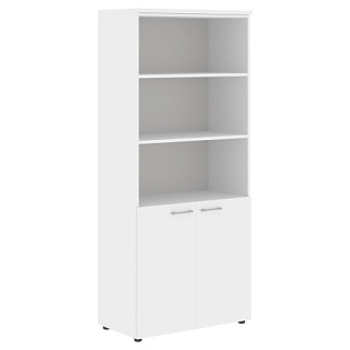 Xten XHC 85.5 Шкаф с 1 комплектом глухих малых дверей и топом 856х432х1955  Белый