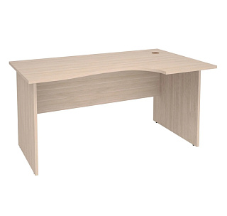63.21 Стол эргономичный правый 150*90*75 Дуб Кобург