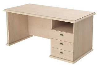 Raut RDT 168.А(L/R) Стол руководителя 1600х800х750 Бук Тиара