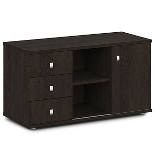 Vasanta V-293 Тумба приставная греденция раздвижная дверь 1200*524*657 Дуб Кентербери