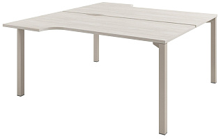 Solution D-62 Стол-тандем на металлокаркасе 1600/460*1432/ 1792*750