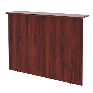 Dex DMS 160 Стойка ресепшен прямая 1600х400х1200 Бургунди