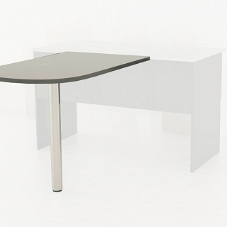 Визит-5 Приставка-брифинг Серый/Антрацит 1000*600*750