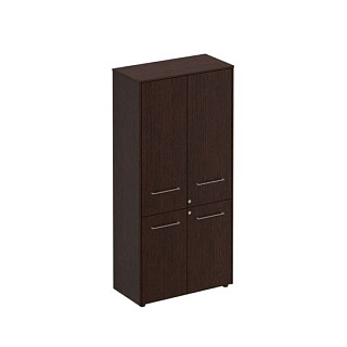 Reventon МЕ 345 Шкаф закрытый высокий (94x46x196) 20* Венге тёмный