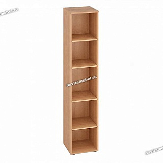 42.76 Стеллаж 380х370х1860 Миланский орех