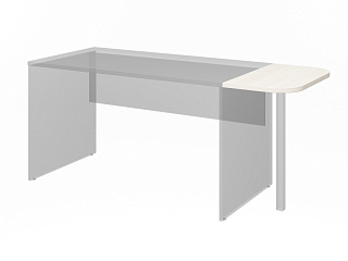 Lemo L-81 Столешница приставная 700х380х750 Сосна Скандинавия