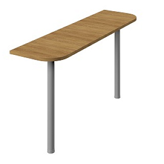 Pablic comfort С-802 Столешница приставная 1400х400х22
