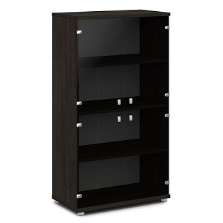 Vasanta V-668 Шкаф со стеклом 820*440*1490 Дуб Кентербери