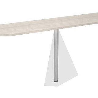 63.30 Приставка 144*35*75 Дуб "Кобург"