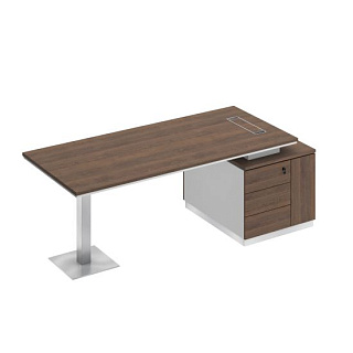 City СИ 106 ДГ БП ДГ Стол на опорной тумбе (218x90x75) 20*