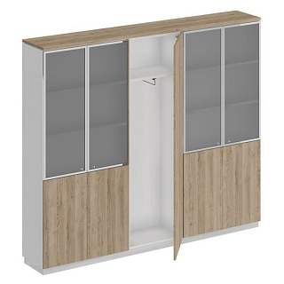 City СИ 317 ДС БП ДС/ХР Шкаф комбинированный (240.4x40x203.4)