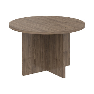 Моррис Тренд MCT 120.1 Стол для заседаний круглый D1200х750 Кария Пальмира/Антрацит