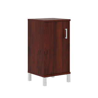 Born B 411.2 (L/R) Шкаф колонка низкая с глухой малой дверью 475х450х920 Бургунди