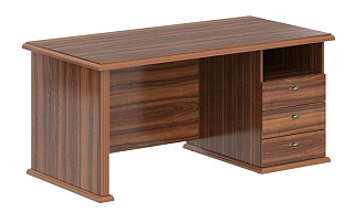Raut RDT 168.А(L/R) Стол руководителя 1600х800х750 Орех Даллас