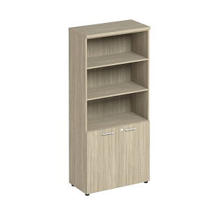 Патриот ПТ 0782 Шкаф для документов полузакрытый (90x46x197) Дуб скандинавский