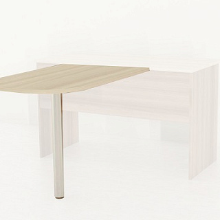 Визит-5 Приставка-брифинг Ясень шимо светлый1000*600*750