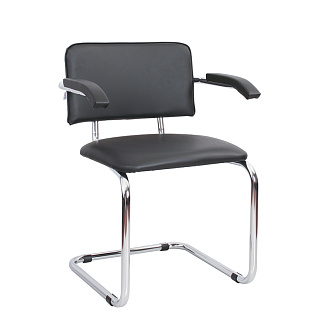 Стул для посетителей Sуlwia arm v4 черный