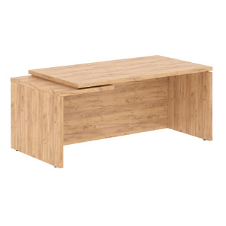 Torr-Z TСT 189 (L/R) Стол руководителя 1800х900х750/696 Дуб Бофорд Z